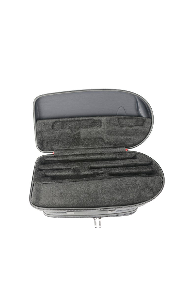 CASE FOR FLUTE (B FOOT), PICCOLO AND MUSIC STAND - BLACK
