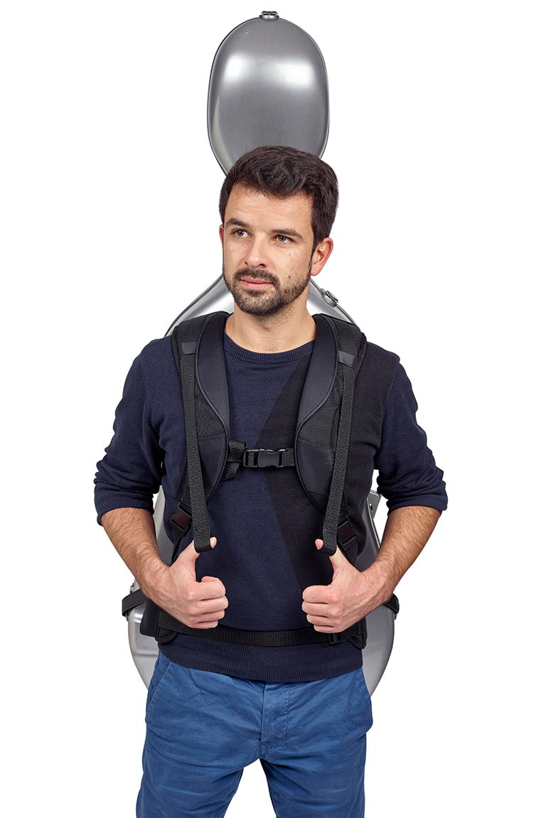 ERGONOMIC BACKPACK FOR CELLO, BARITONE SAX, GUITAR CASE – Bam Cases ERGONOMIC BACKPACK FOR CELLO, BARITONE SAX, GUITAR CASE – Bam Cases