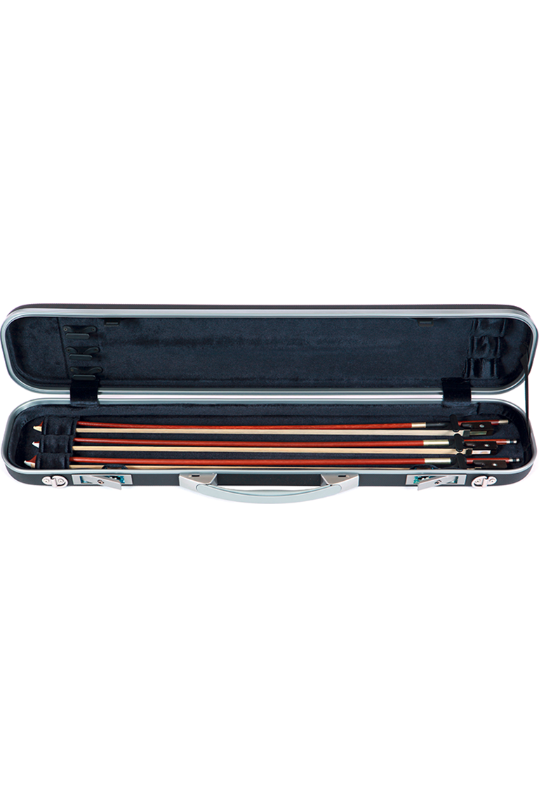 PANTHER HIGHTECH 6 BOWS CASE FOR VIOLIN VIOLA CELLO ADAPTABLE FOR BAROQUE BOWS ON REQUEST