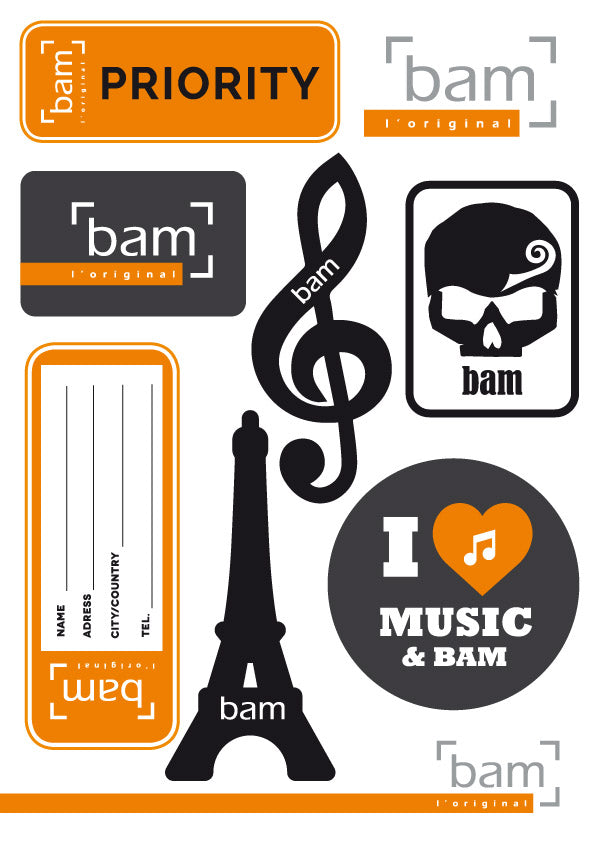 Basm Sticker STICKERS - BAM CLASSIC COLLECTION – Bam Cases